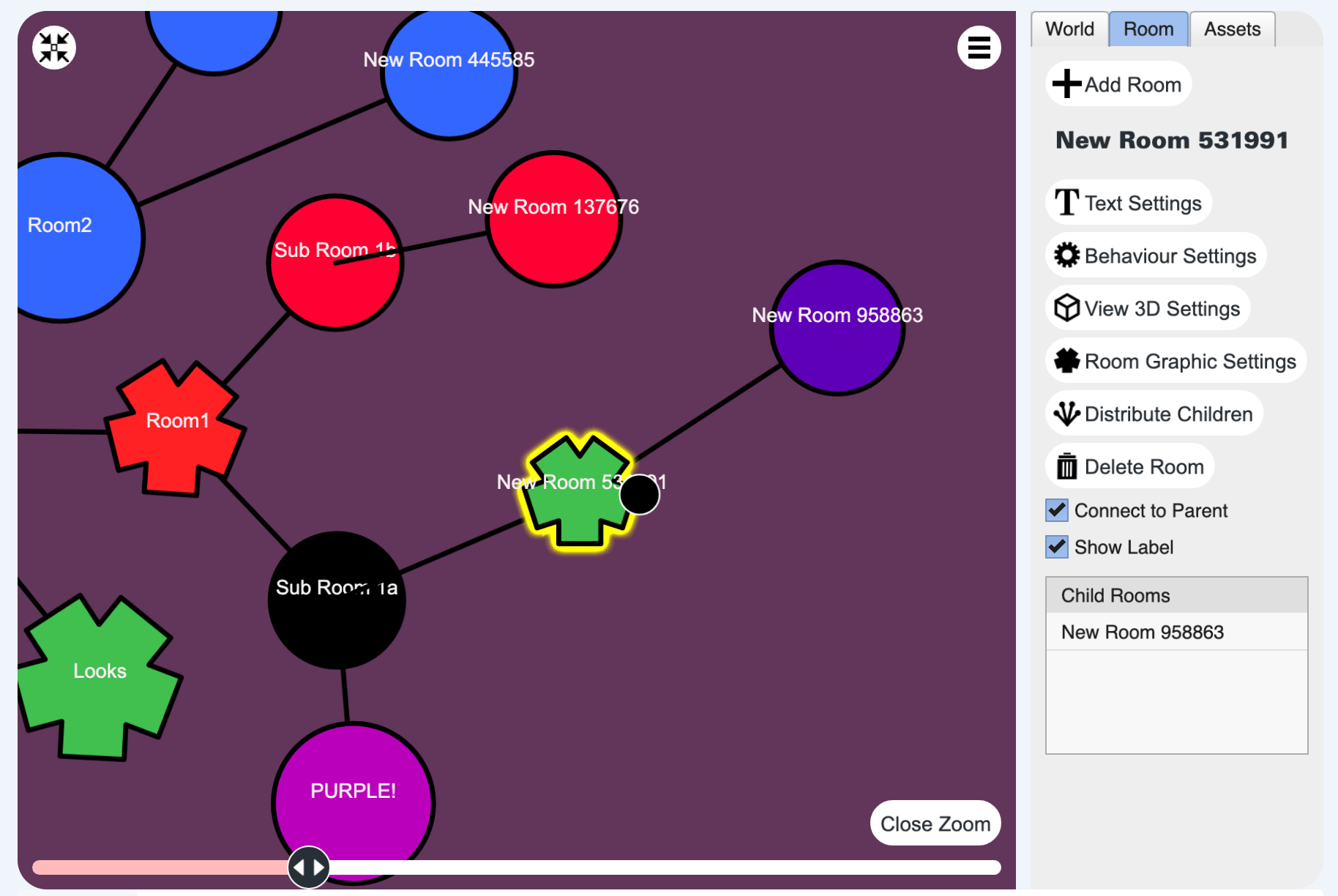 room with svg