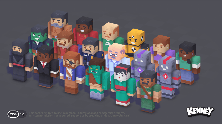 Kenney Blocky Characters